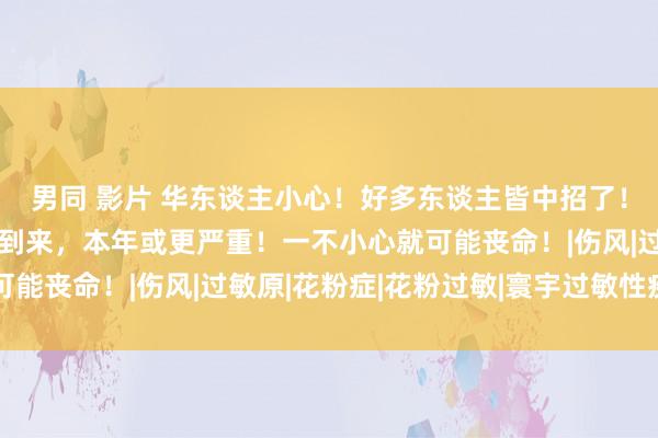 男同 影片 华东谈主小心！好多东谈主皆中招了！新西兰最“恐怖”季节到来，本年或更严重！一不小心就可能丧命！|伤风|过敏原|花粉症|花粉过敏|寰宇过敏性疾病日